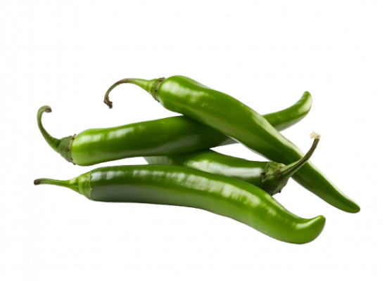 Piment vert du Maroc